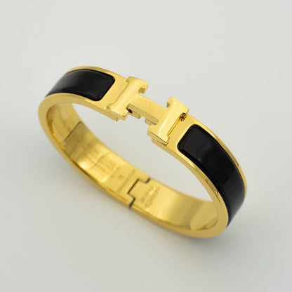 [Glow Muse]H BLACK BRACELET