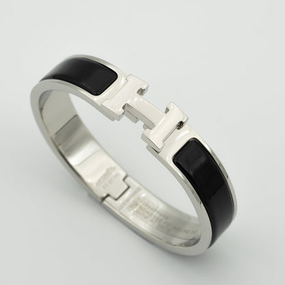 [Glow Muse]H BLACK BRACELET
