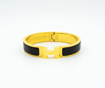 [Glow Muse]H BLACK BRACELET