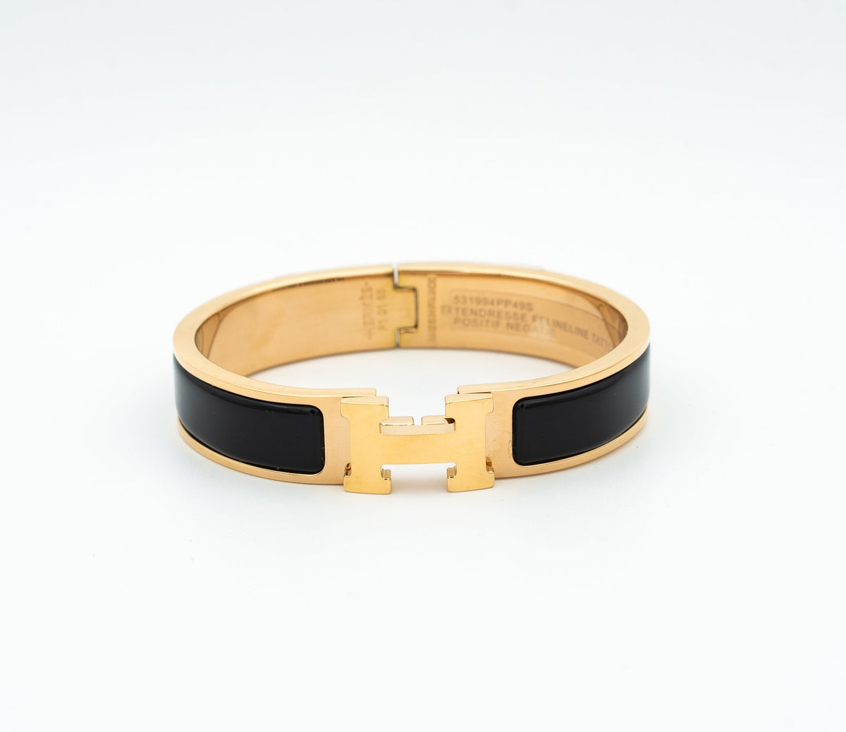 [Glow Muse]H BLACK BRACELET