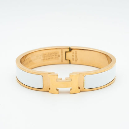 [Glow Muse]H WHITE BRACELET