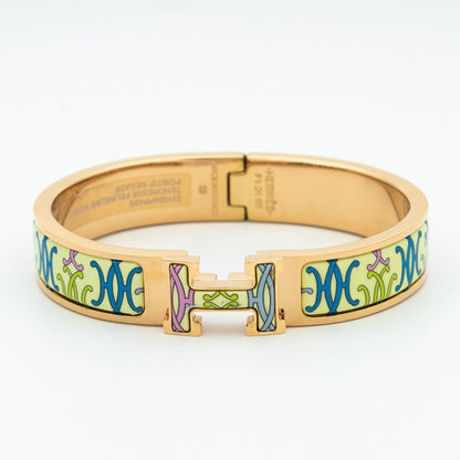 [Glow Muse]H BRACELET BEIGE MULTICOLOR