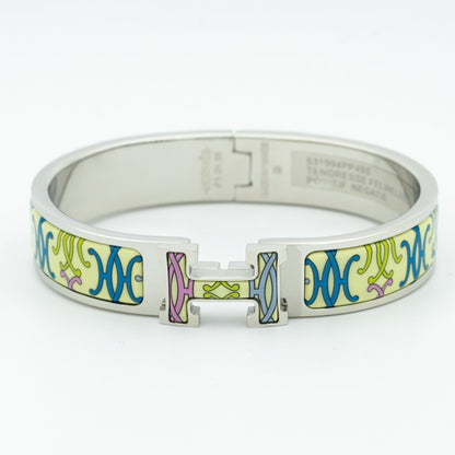 [Glow Muse]H BRACELET BEIGE MULTICOLOR