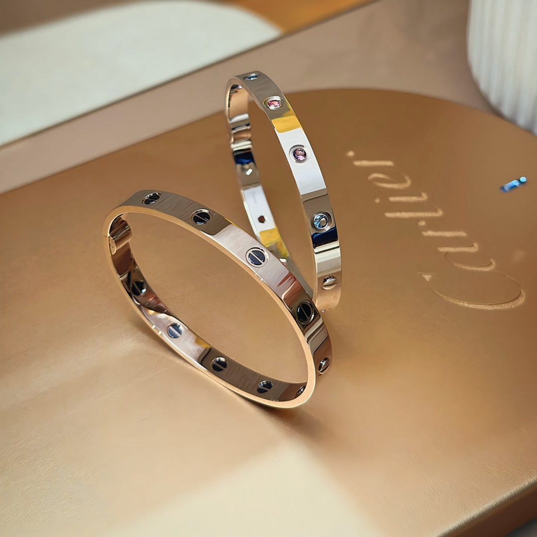 [Glow Muse]2026 RAINBOW LOVE BRACELET 6.1MM  10 DIAMONDS