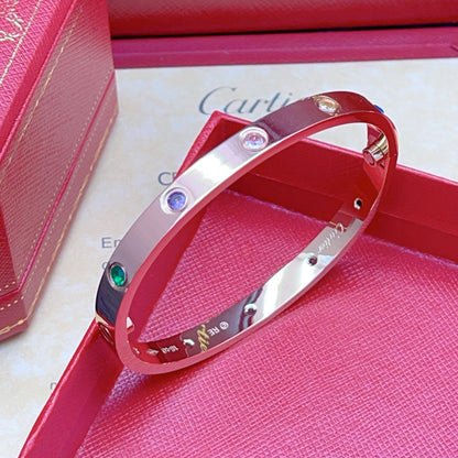[Glow Muse]2026 RAINBOW LOVE BRACELET 6.1MM  10 DIAMONDS