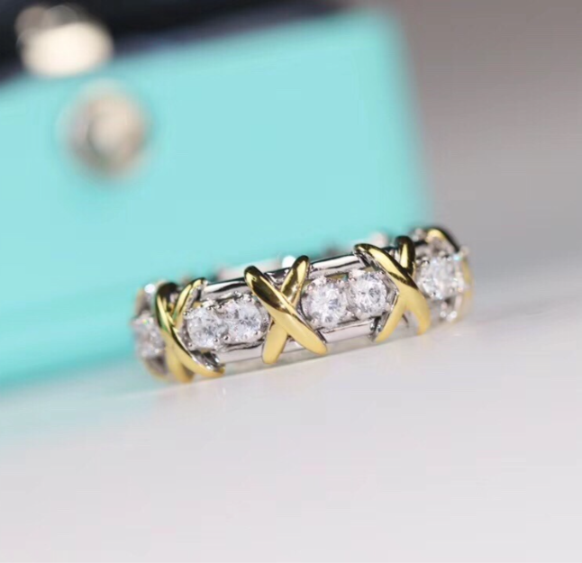 [Glow Muse jewelrys]Classic Gold Diamond Ring