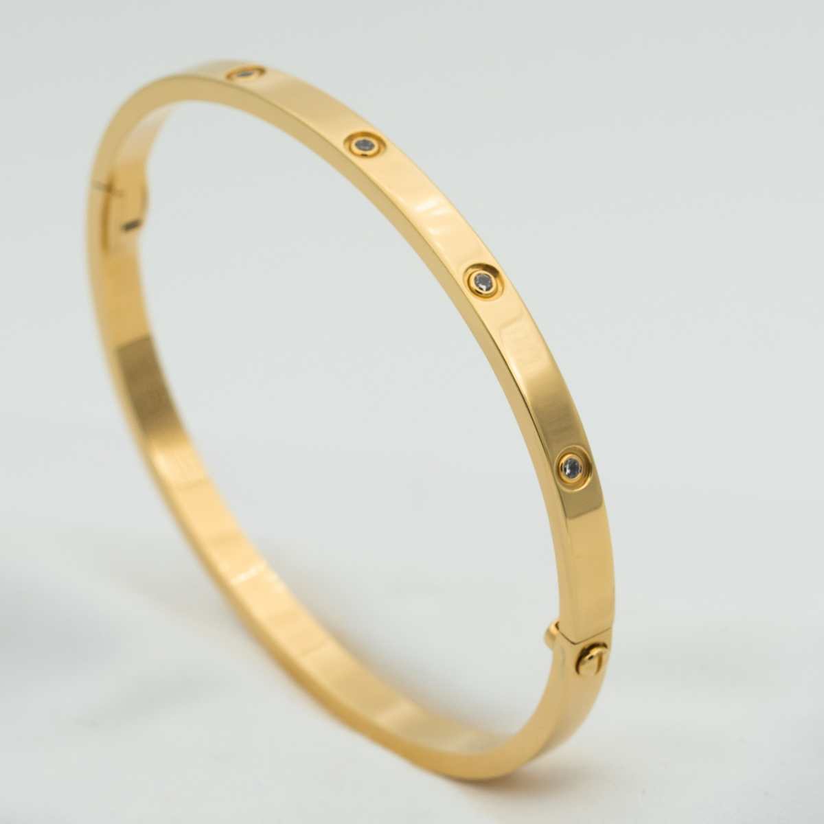[Glow Muse]LOVE BRACELET 3.65MM 10 DIAMONDS