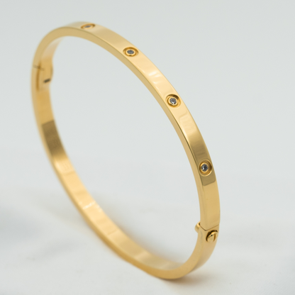 [Glow Muse]LOVE BRACELET 3.65MM 10 DIAMONDS