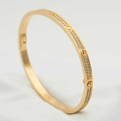 [Glow Muse]LOVE BRACELET 3.65MM DIAMOND-PAVED