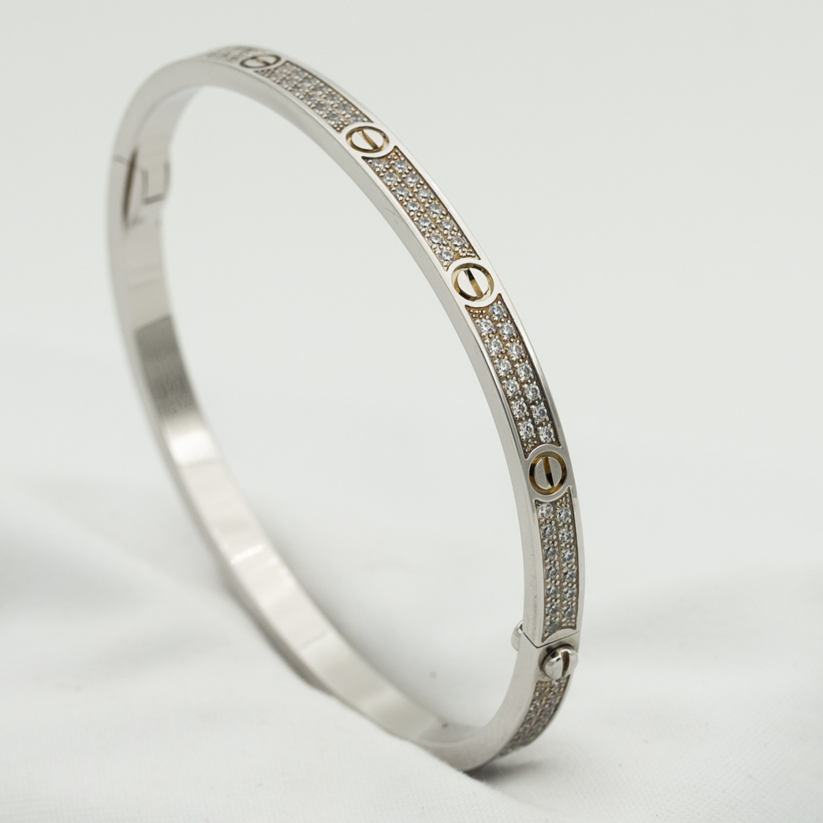 [Glow Muse]LOVE BRACELET 3.65MM DIAMOND-PAVED