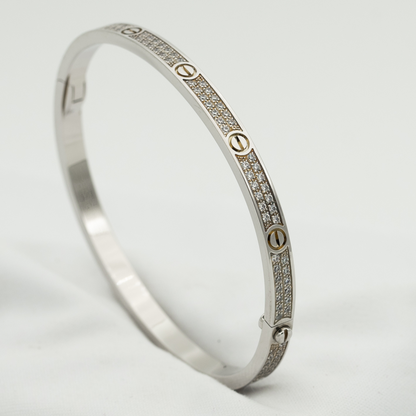 [Glow Muse]LOVE BRACELET 3.65MM DIAMOND-PAVED