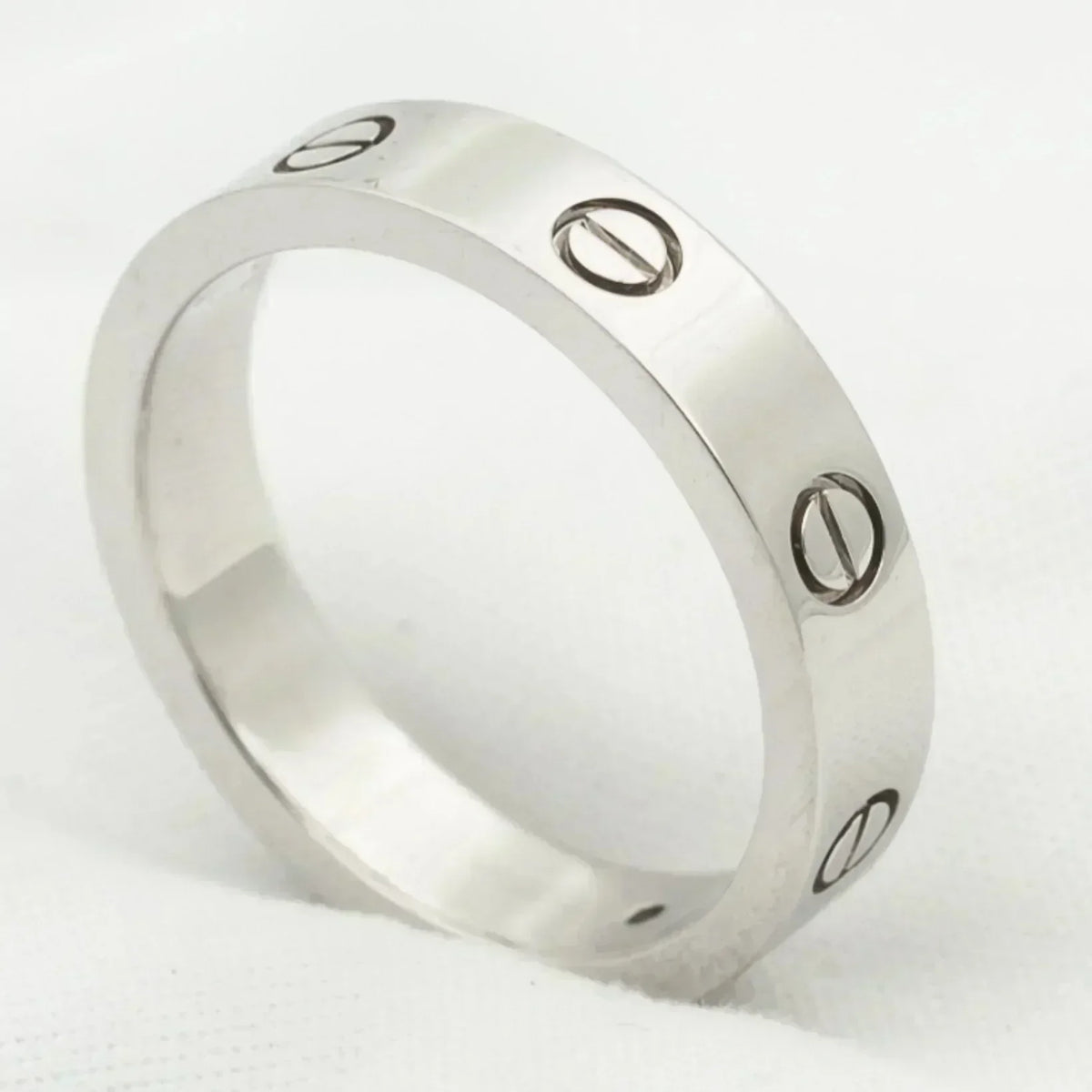 [Glow Muse]LOVE RING 4MM 1 DIAMOND SILVER