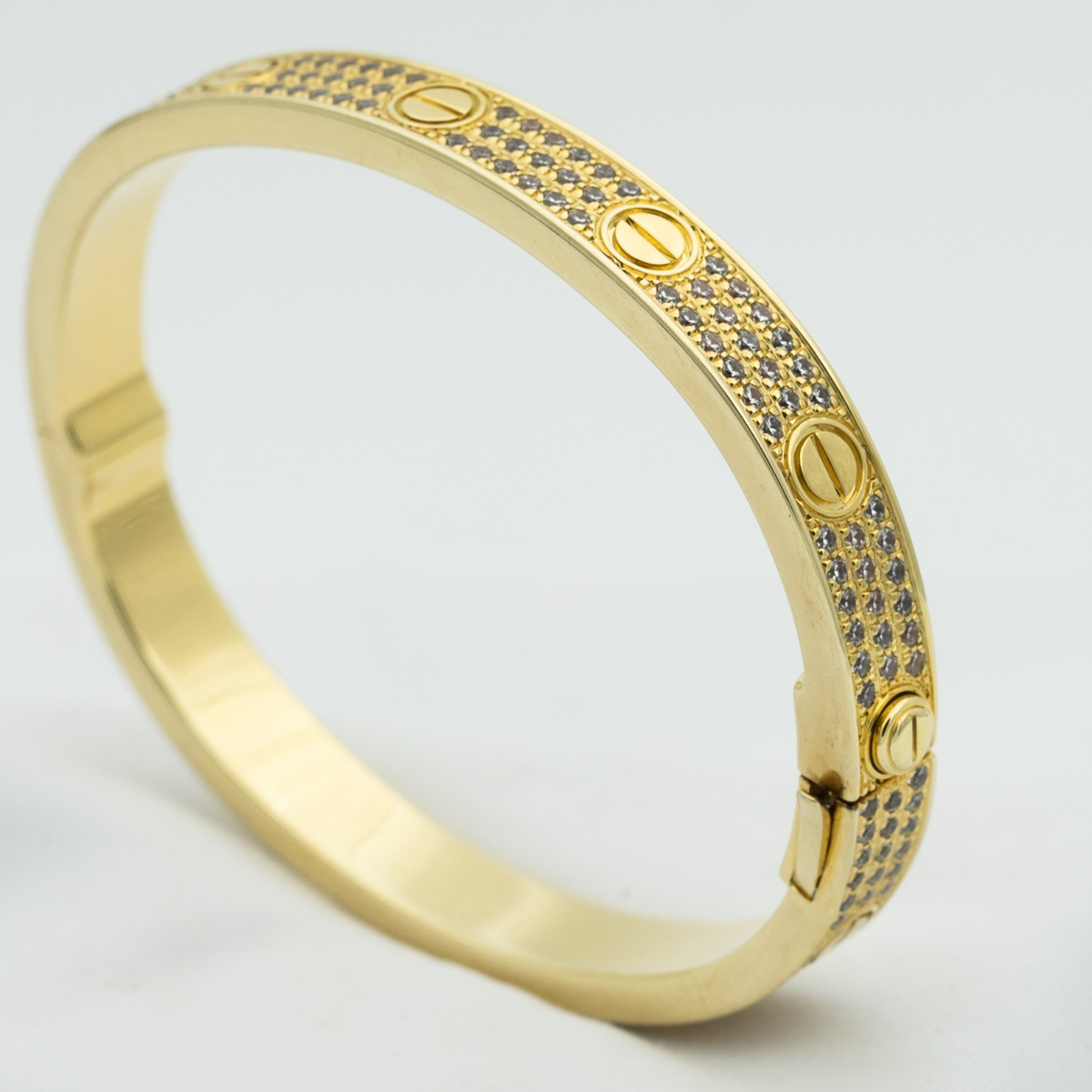 [Glow Muse]LOVE BRACELET 6.1MM DIAMOND-PAVED