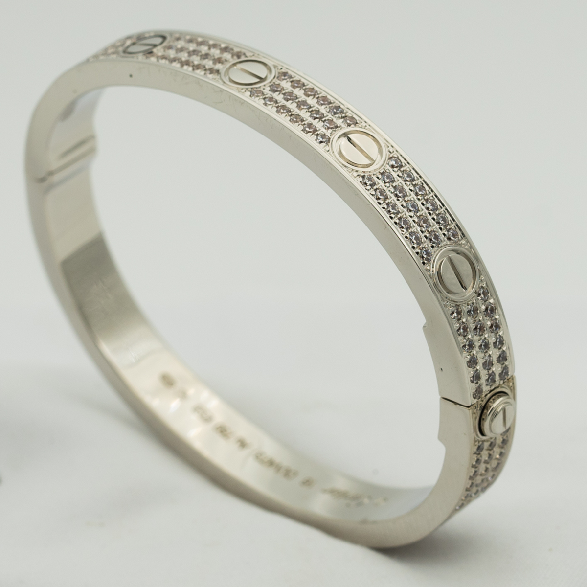 [Glow Muse]LOVE BRACELET 6.1MM DIAMOND-PAVED