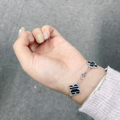 [⭐Glow Muse] CLOVER 5 MOTIF PULSAR STONE BRACELET COLLECTION