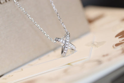 [Glow Muse]JEUX DE DIAMOND NECKLACE