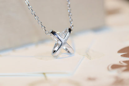 [Glow Muse]JEUX DE DIAMOND NECKLACE