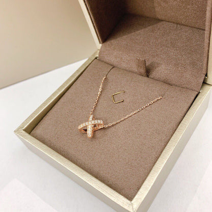 [Glow Muse]JEUX DE DIAMOND NECKLACE