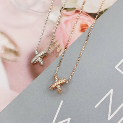 [Glow Muse]JEUX DE DIAMOND NECKLACE