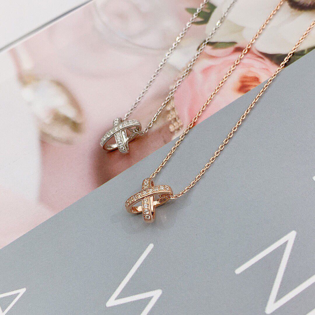 [Glow Muse]JEUX DE DIAMOND NECKLACE