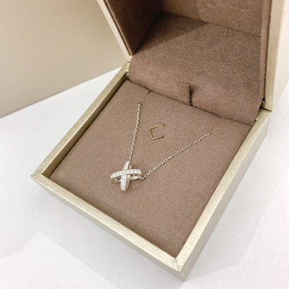[Glow Muse]JEUX DE DIAMOND NECKLACE