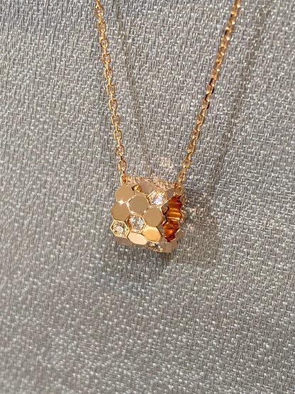 [Glow Muse]BEE LOVE DIAMOND NECKLACE