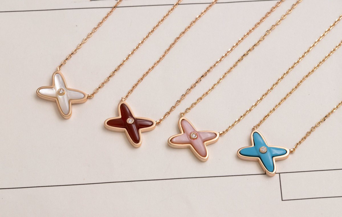 [Glow Muse]JEUX DE NECKLACE 1 DIAMOND