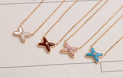 [Glow Muse]JEUX DE NECKLACE 1 DIAMOND