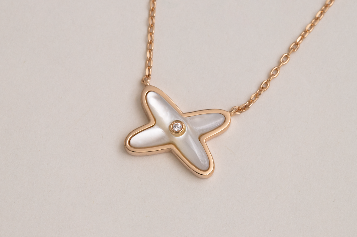 [Glow Muse]JEUX DE NECKLACE 1 DIAMOND