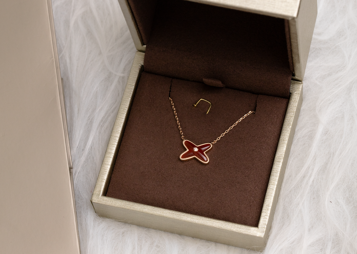 [Glow Muse]JEUX DE NECKLACE 1 DIAMOND