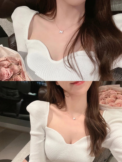 [Glow Muse]JEUX DE NECKLACE 1 DIAMOND