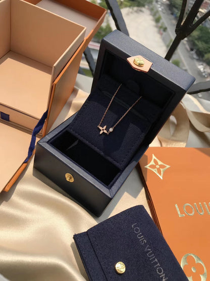 [Glow Muse]BLOSSOM PENDANT PINK GOLD AND DIAMOND