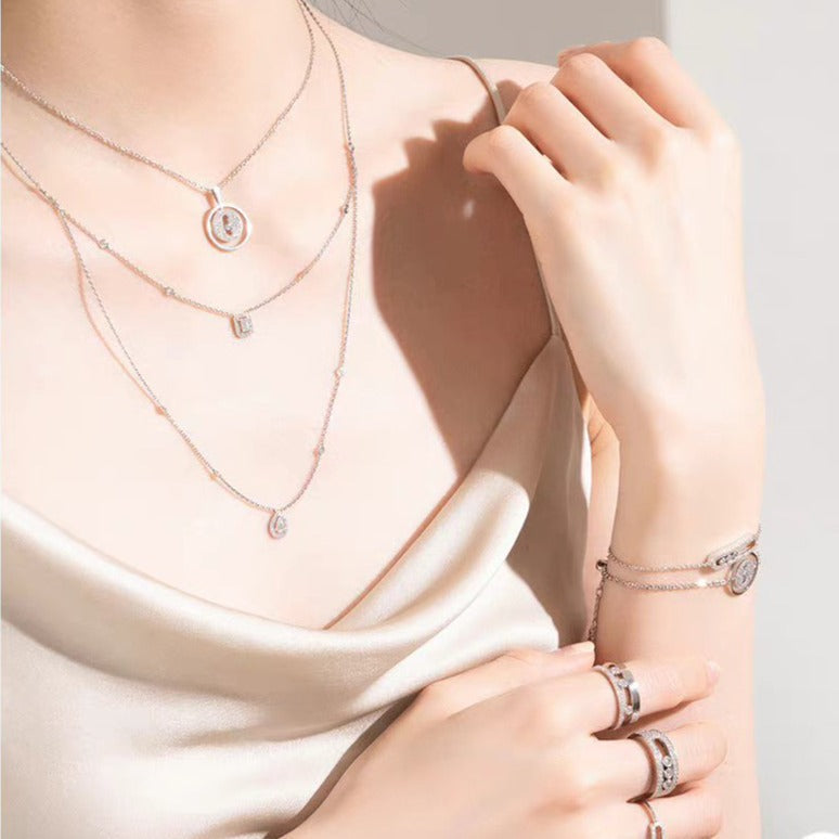 [Glow Muse]Demo MOVER PM PAVED NECKLACE