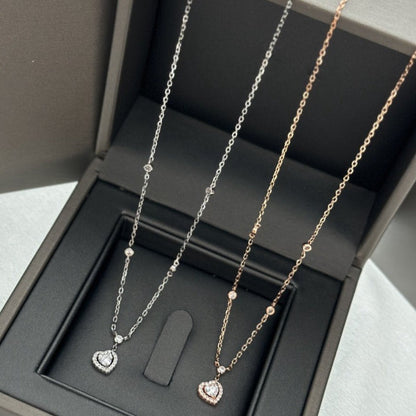 [Glow Muse]JOY HEART DIAMOND NECKLACE