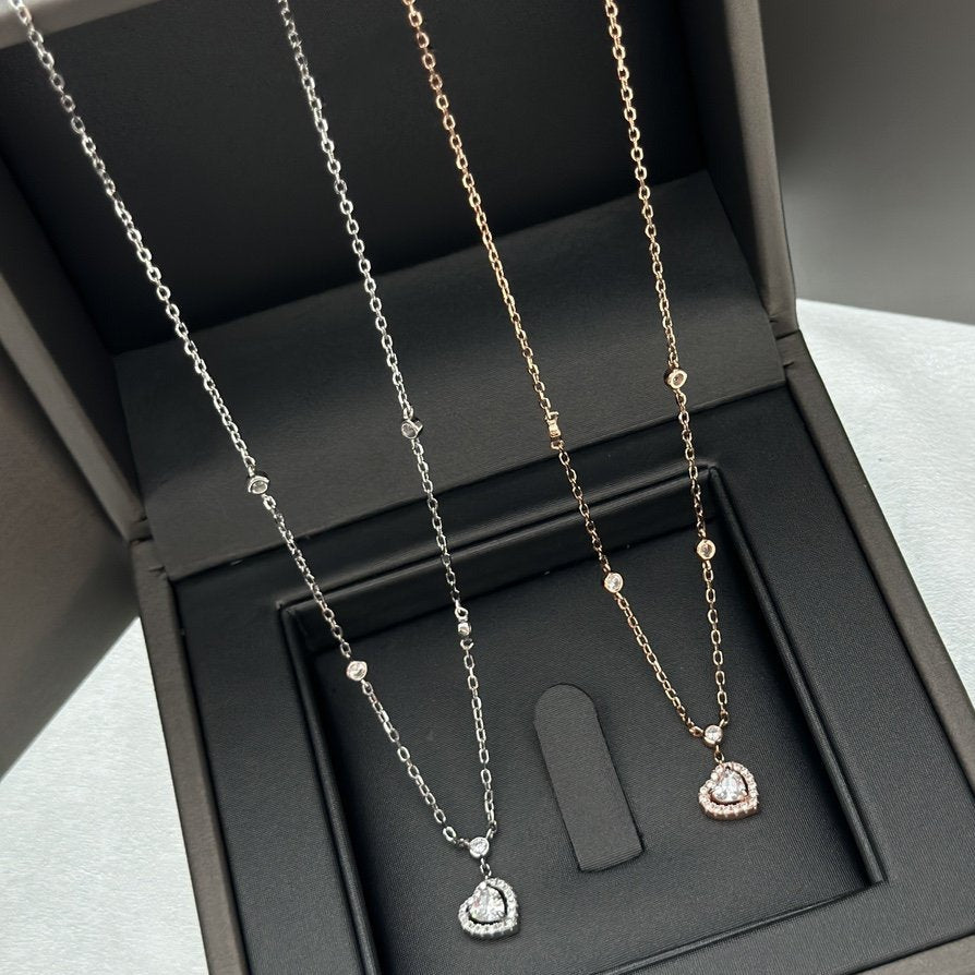 [Glow Muse]JOY HEART DIAMOND NECKLACE