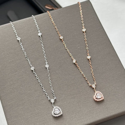 [Glow Muse]JOY HEART DIAMOND NECKLACE