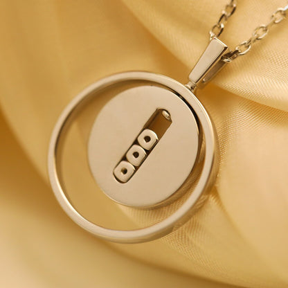 [Glow Muse]Demo MOVE MM SILVER DIAMOND NECKLACE