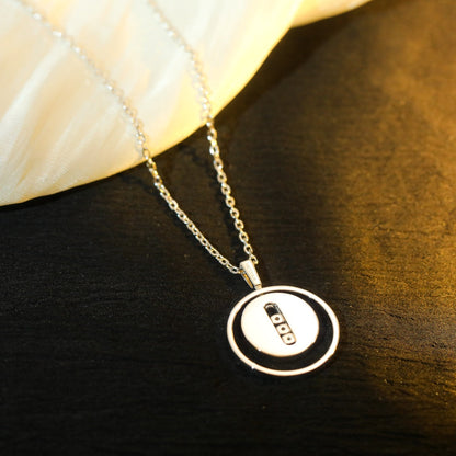 [Glow Muse]Demo MOVE MM SILVER DIAMOND NECKLACE