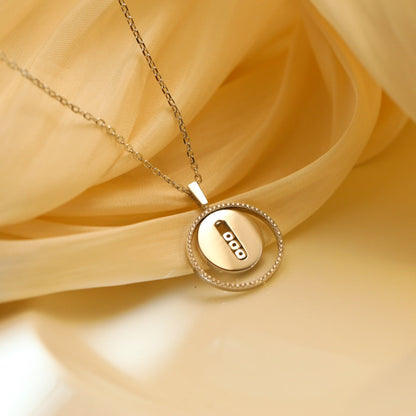 [Glow Muse]Demo MOVE MM SILVER DIAMOND NECKLACE