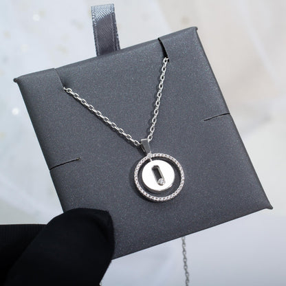 [Glow Muse]Demo MOVE PM NECKLACE SILVER DIAMOND