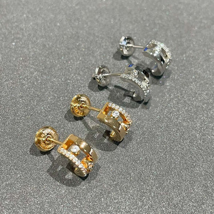 [Glow Muse]MOVE ROMANE EARRINGS DIAMOND
