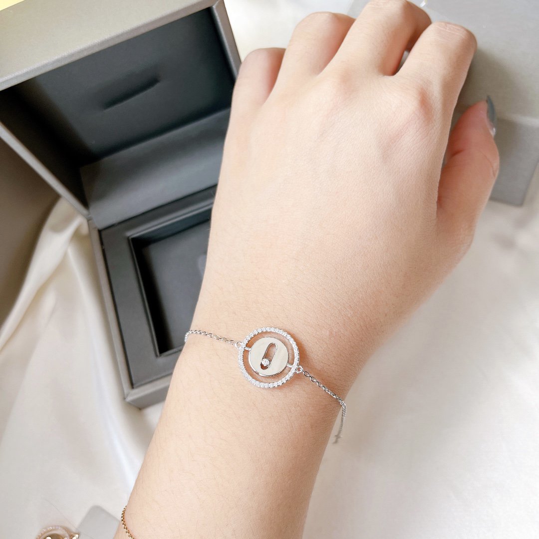 [Glow Muse]Demo MOVE PAVED DIAMOND BRACELET