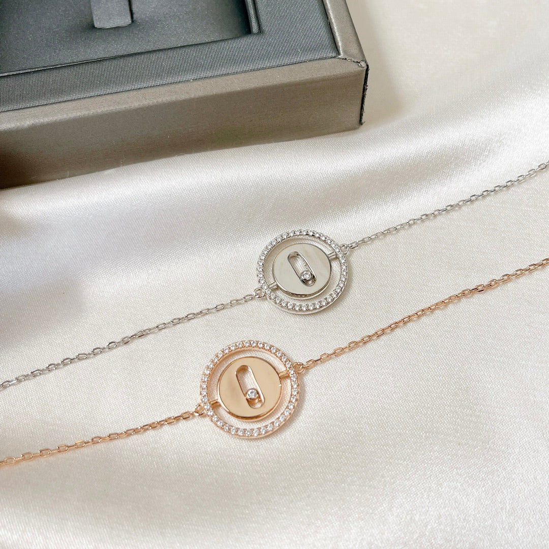 [Glow Muse]Demo MOVE PAVED DIAMOND BRACELET