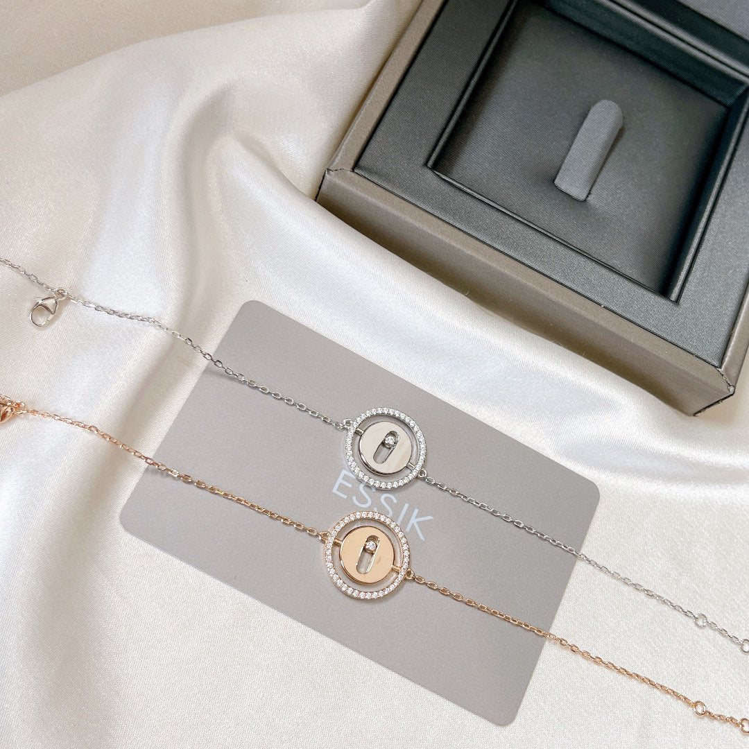 [Glow Muse]Demo MOVE PAVED DIAMOND BRACELET
