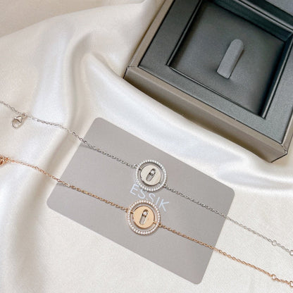 [Glow Muse]Demo MOVE PAVED DIAMOND BRACELET