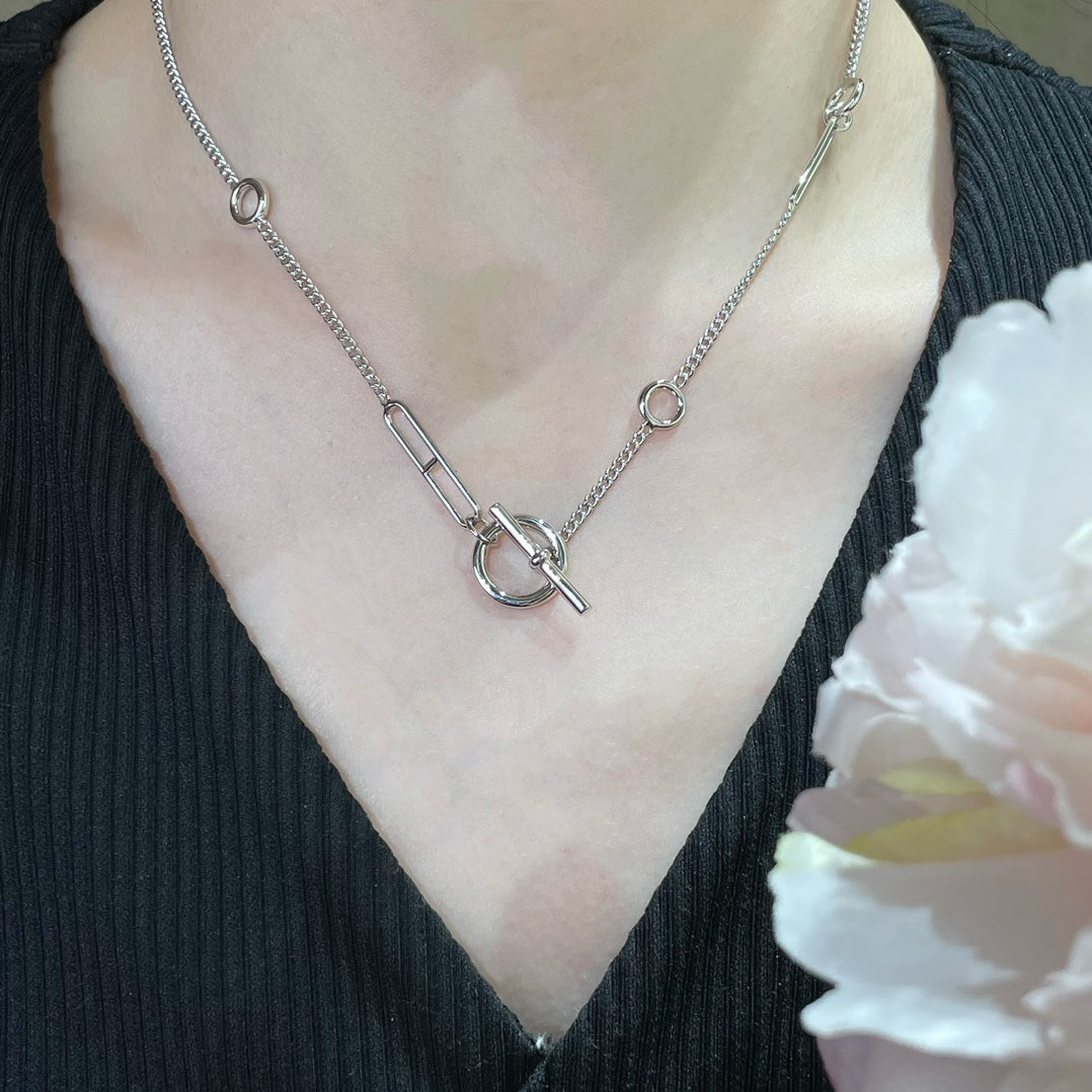 [Glow Muse]HM STERLING CHAINE D'ANCRE HEART