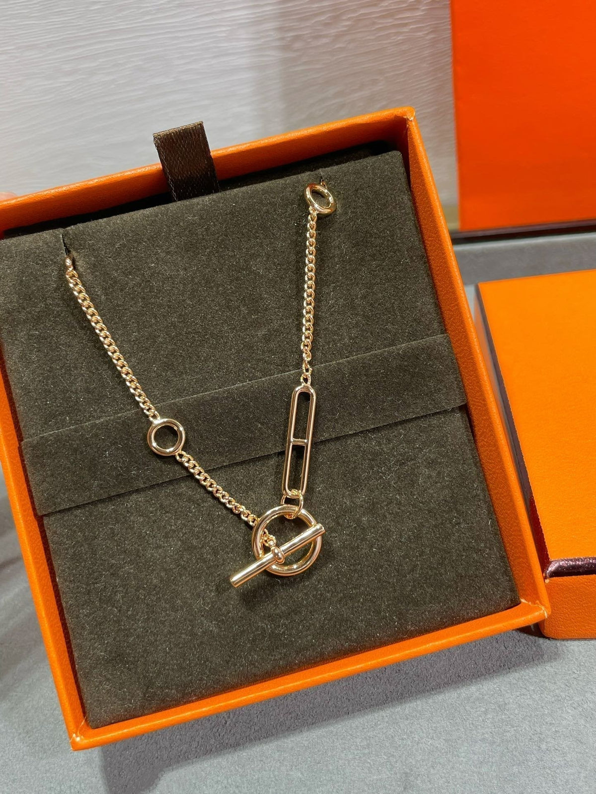 [Glow Muse]HM STERLING CHAINE D'ANCRE HEART