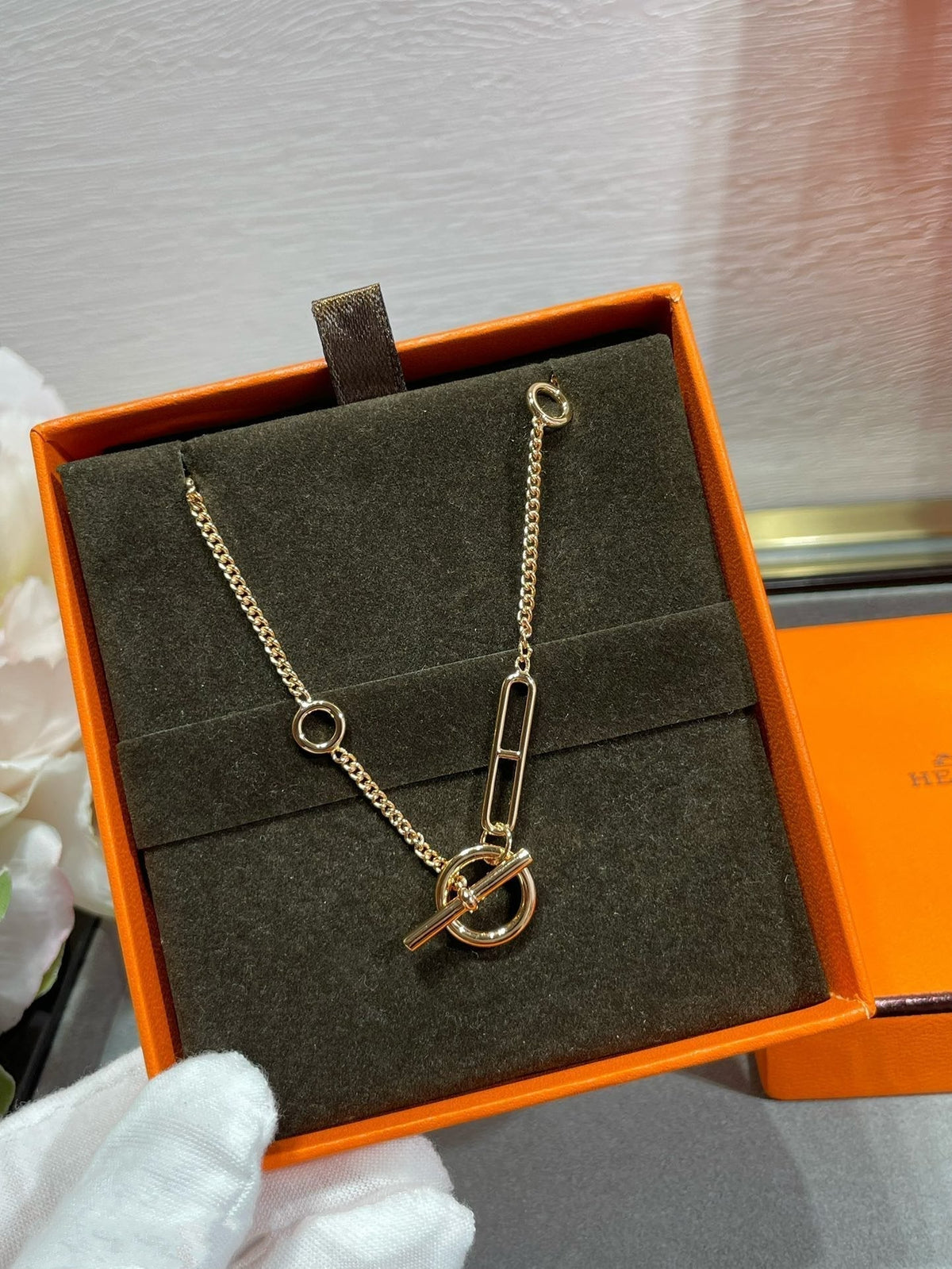 [Glow Muse]HM STERLING CHAINE D'ANCRE HEART