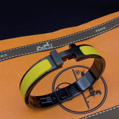 [Glow Muse]CLIC HM SO BLACK YELLOW BRACELET