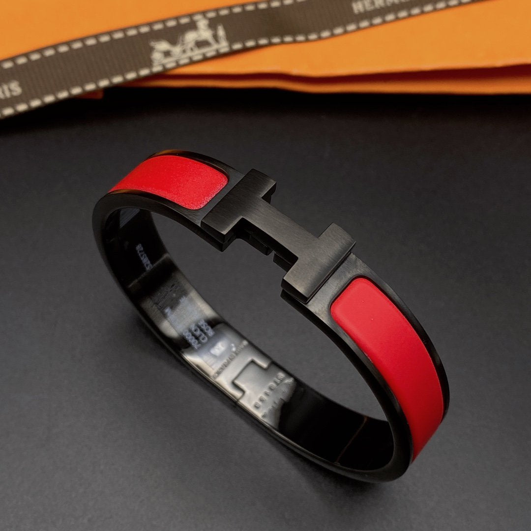 [Glow Muse]CLIC HM SO BLACK RED BRACELET